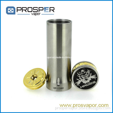 Most Popular E Cig Mod 26650 Stainless Steel Mechanical Mod (Hades Mod)